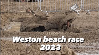 WESTON BEACH RACE 2023  QUADS  SIDE CARS  FUN [upl. by Renita]