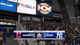 Guardians Lead 32 ALCS Game 6  Guardians vs Yankees  MLB The Show 24 [upl. by Lauritz918]