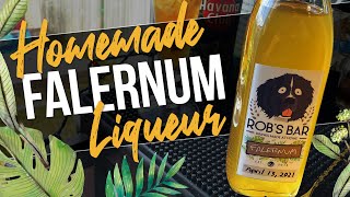 HOW TO MAKE FALERNUM  Homemade Falernum Liqueur  Tiki Recipes [upl. by Leirbag]