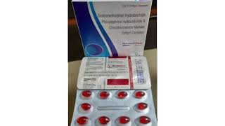 Novacuf Plus Capsules Dextromethorphan Hydrobromide Phenylephrine Hydrochloride amp Chlorpheniramine [upl. by Nlyak144]