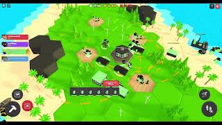 My Opponent left the game and i won I Mini Empires RTS I Roblox Gameplay [upl. by Drandell]