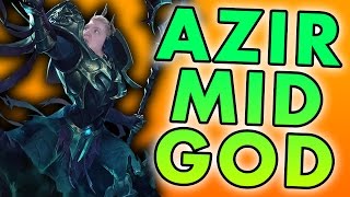 NEVER GIVE UP HOW TO CARRY AS AZIR MID  League of Legends Commentary [upl. by Letta]