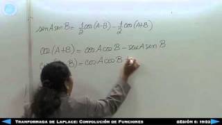 Transformada de laplace Convolución de Funciones  Sesión 6 1923 [upl. by Elylrac7]