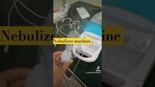 Nebulizer machine kaise use kare🤔 ekmotahathi nebulizer [upl. by Nirre]