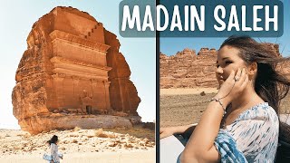 Visiting MADAIN SALEH SAUDI ARABIAs top tourist attraction [upl. by Lynna]