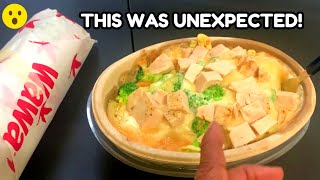 WOW Chicken Alfredo Pasta from WAWA GAS STATION Review [upl. by Leeban720]