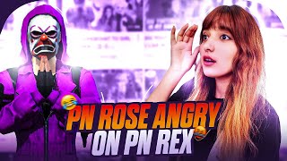 PN ROSE ANGRY ON PN REX 😡 AND UNFRIEND 🥵 GARENA FREE FIRE [upl. by Asseralc300]