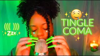 ASMR 💚✨ECHOED TRIGGERS amp MOUTH SOUNDS TO PUT YOU IN A TINGLE COMA 🤤✨🫠 SO GOOD [upl. by Hermann]