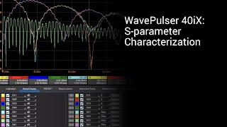 WavePulser 40iX Sparameter Characterization [upl. by Eletnahs865]