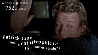 patrick jane being catastrophic for 15 minutes straight [upl. by Anielram]