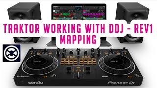 Traktor Dj Pro 3 Working with DDJ  REV1 Mapping  DjMobe [upl. by Niamart]