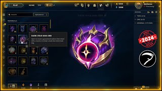 100x Dark Star 2024 Orbs Dark Star 2024 Mega Orb Bundle opening  League Of Legends [upl. by Atiuqet]