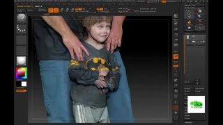 Zbrush tutorial to repair 3d scanned models of people [upl. by Charo876]