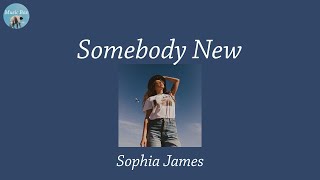 Somebody New  Sophia James Lyric Video [upl. by Horatio]