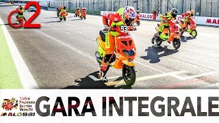 Trofeo Nazionale Scooter Velocità VALLELUNGA  GARA 2 INTEGRALE  Trofei Malossi 2017 [upl. by Ahsaetan]