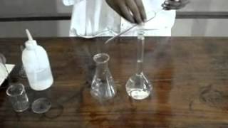 Iorn content of Galvanized Wire  Chemistry Practicals for AL [upl. by Ardnayek809]