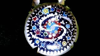 Jewellery Making Granulated Cloisonné Enamel Rock Crystal [upl. by Artemed]