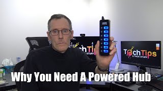 Atolla Powered USB 3 Hub  Why you need a powered Hub [upl. by Ecyoj]