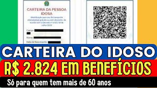 SAIU LISTA DOS IDOSOS QUE TEM DIREITO AO NOVO BENEFÍCIO DO GOVERNO PARA QUEM TEM MAIS DE 60 ANOS [upl. by Mohorva914]