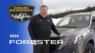 A walkaround of the 2024 Forester Wilderness [upl. by Ettenay]