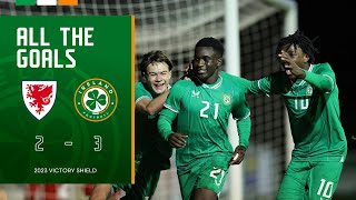 HIGHLIGHTS  Wales MU16 23 Ireland MU16  Ireland win 2023 Victory Shield [upl. by Nnylaj]