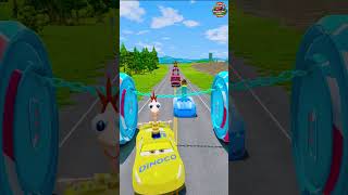 Crazy Cars amp Epic Crashes Smashing Bollards Pepsi and the Giant Chain  BeamNGdrivequot [upl. by Suoirred]