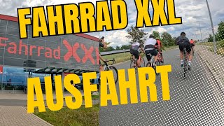 Fahrrad XXL Ausfahrt in Fürth mit Buffet und Sekt im Ziel [upl. by Akinej]