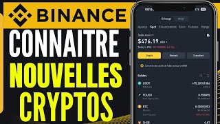 Comment Connaître Les Nouvelles Crypto Sur Binance  2025 [upl. by Daile]