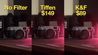 KampF Concept BlackMist Diffusion Filter Review  VS Tiffen Black ProMist Filter [upl. by Alva]