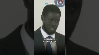 Bassirou Faye quotI Pledge To Govern With Humility And Transparencyquot trtafrika fypシ news senegal [upl. by Anivahs194]