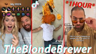 1 HOUR Best The Blonde Brewer TikToks 2023  Funny TheBlondeBrewer TikTok Videos TheBlondeBrewer [upl. by Dworman]