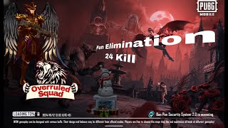 Fun Elimination 24 Kill in 8 Minutes  Cool Blooded Gameplay  PUBG  Silenced RUSH [upl. by Branen]