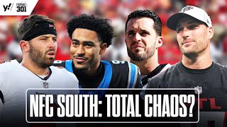 NFC South Turmoil Are the Falcons OVERRATED Is Tampa Bay READY to SURPRISE  Football 301 [upl. by Allebram]