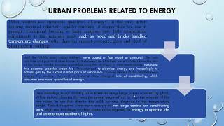 EVSL51Unit VI From unsustainable to sustainable development amp Urban problems related to energy [upl. by Kubiak]