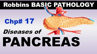 Chp17 Robbins Basic Patho  PANCREAS Pathology  Dr Asif Lectures [upl. by Kolosick]