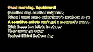 Bikini Bottom Day Musical  Karaoke [upl. by Tremain]