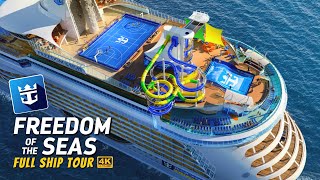 Ultimate Quick and Complete Cruise Ship Tour of Royal Caribbean Freedom of the Seas [upl. by Garnette33]