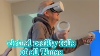 Virtual Reality FAILS that will 108 make you Laugh🤣🤣  TIKTOK compilations [upl. by Elysha]