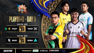 🔴 LIVE  MPL PH S14  FILIPINO  Playoffs Day 3 [upl. by Ahsian283]