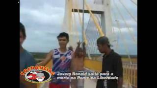 Salto Para a Morte Jovem Pulando da Ponte no Rio Tocantins em ImperatrizMA [upl. by Allissa]