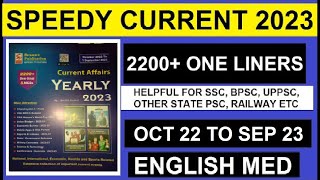 speedy current affairs in english  speedy current affairs 2023 english  speedy yearly current [upl. by Eseila]