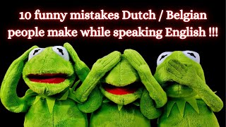 Dunglish  10 mistakes Dutch natives make when speaking English [upl. by Nauqyaj]