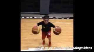 6 yr old boy Dominic handle the ball well kikogorilla [upl. by Ecyaj]