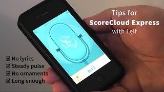 Tips for ScoreCloud Express with Leif [upl. by Nnylodnewg745]