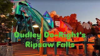 Dudley DoRights Ripsaw Falls Universal studios Islands of Adventure [upl. by Maite16]