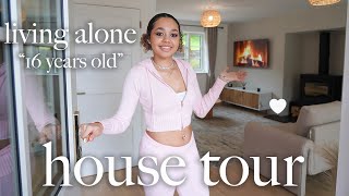 HOUSE TOUR  living alone at 16 [upl. by Ahsekyt176]