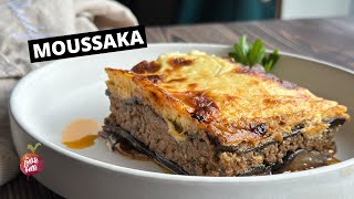 MOUSSAKA TRADITIONNELLE 🇬🇷 Meilleure recette moussaka agneau [upl. by Celisse]