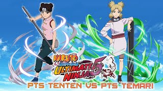 PTS Tenten vs pts TemariNaruto Shippūden Ultimate Ninja 5 [upl. by Nesmat669]