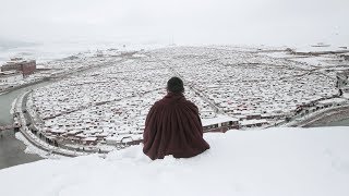 Yarchen Gar Yaqing Si Tibetan Buddhist monastery in Sichuan China [upl. by Yardley416]