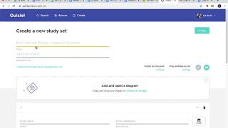 Making a Quizlet Set from a list [upl. by Assenov]